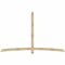 Ekena Millwork Bellingham Rough Sawn Timber Gable Bracket, Douglas Fir, 108"W x 68"H x 4"D x 4"F, 15/12 Pitch GBW108X68X0404BEL00RDF - alternate 1